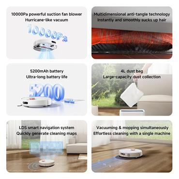 Xiaomi H40 Anti Tangle Robot Vacuum