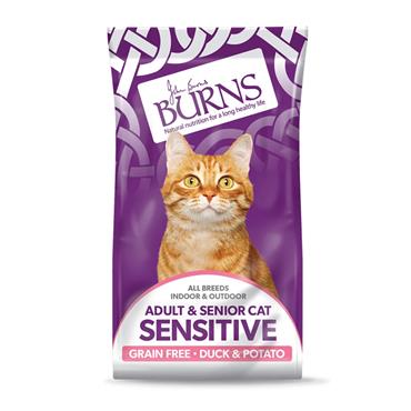 Burns Sensitive Grain Free Duck Cat 1.5Kg