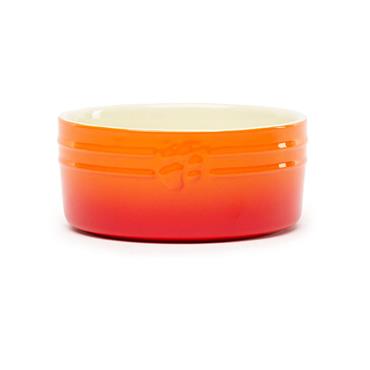 Scruffs Ombre Food Bowl Orange 19cm