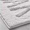 Soak White Bath Mat 50x80