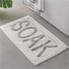 Soak White Bath Mat 50x80