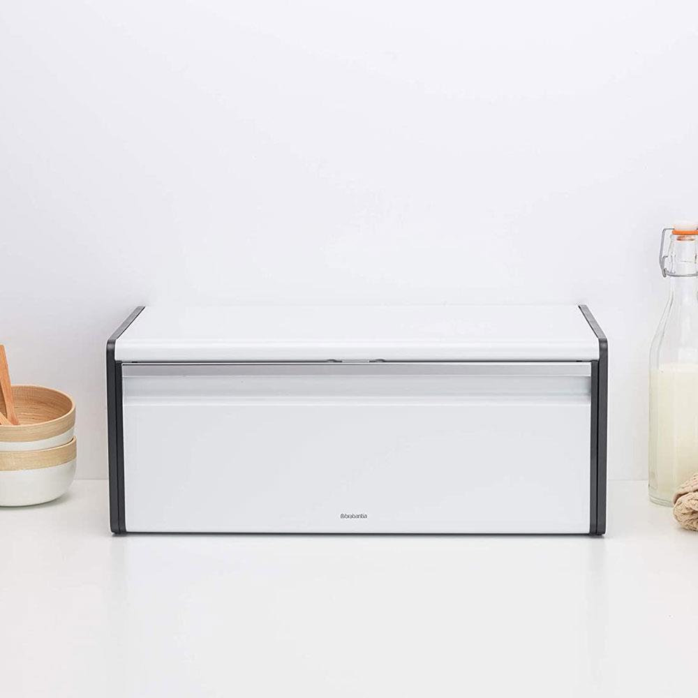 Brabantia Fall Front Bread Bin White Stakelums Home & Hardware