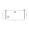 Brabantia Hangout Washing Line & Poles 50m