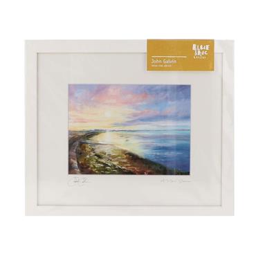 A New Dawn White Framed Art Print 33x28cm