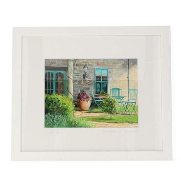 Whispers Of Summer White Framed Art Print 33x28cm