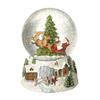 Santa Sleigh Snow Scene Snow Globe