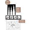 Chalk Art White Pen 3 Pack