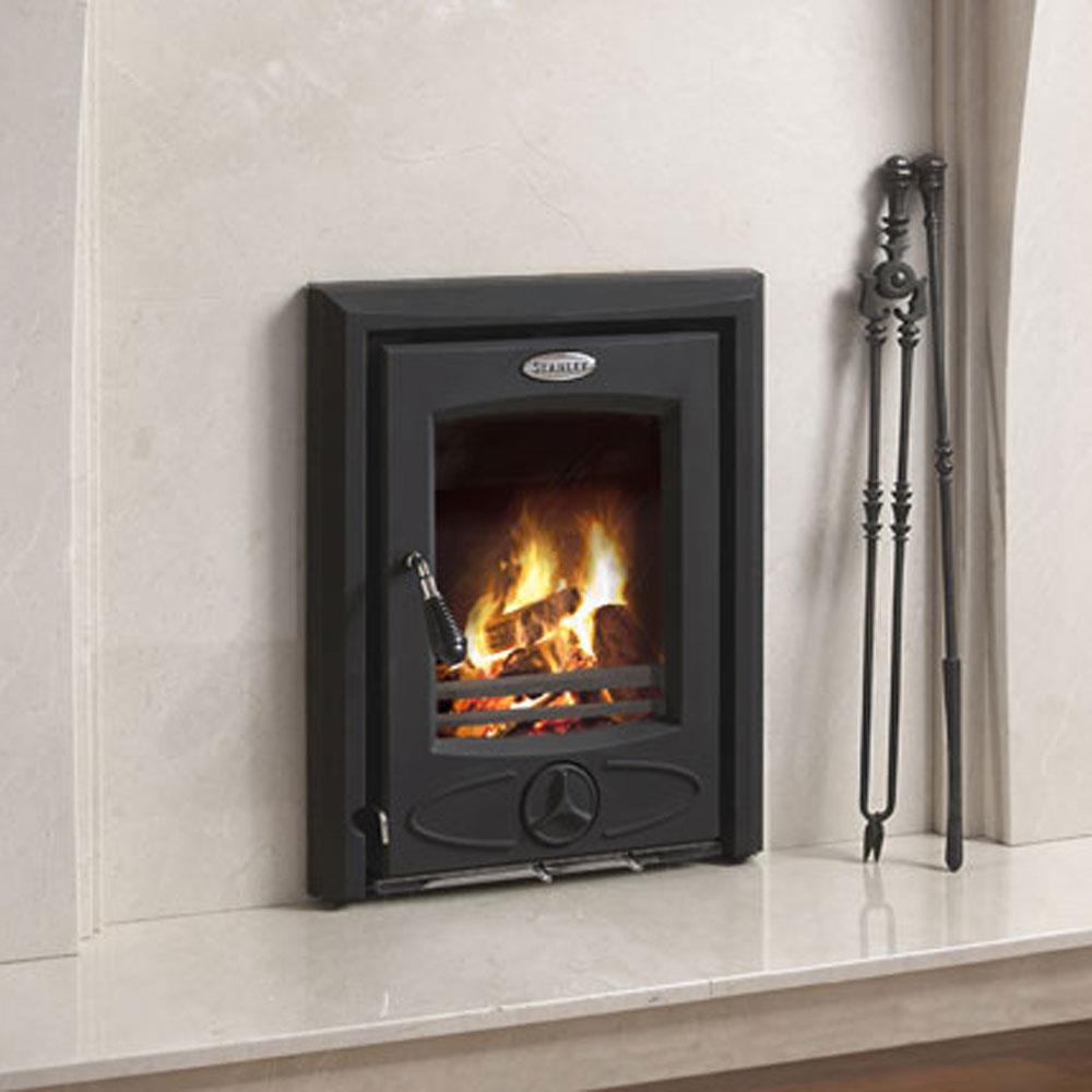 Waterford Stanley Cara Eco Multi Fuel Insert Stove Matt Black