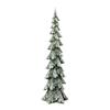 Tall Snowy Green Tree 47cm