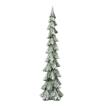 Snowy Green Tree 39cm