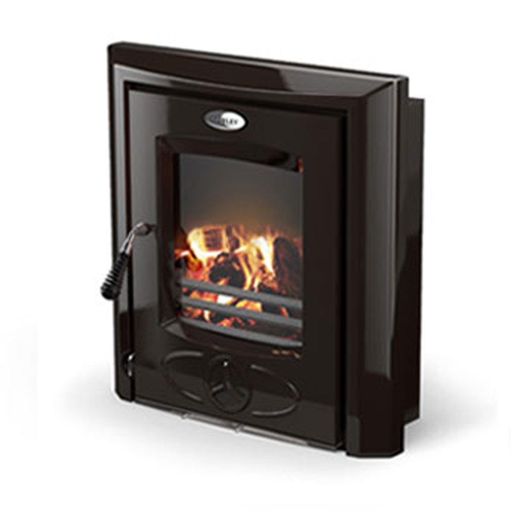 Waterford Stanley Cara Insert Eco Multi Fuel Stove Black Enamel