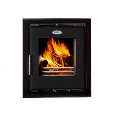 Cara Eco Glass Insert Stove 6.5Kw Multi Fuel (4 Sided)