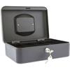 Burg Wachter 10" Money Cash Box Black