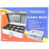 Burg Wachter 10" Money Cash Box Black