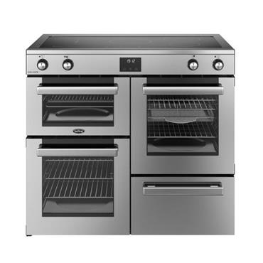 Belling Cookcentre 100 Induction Range Stainless Steel