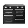 Belling Cookcentre 110 Ceramic Range Black