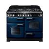 Rangemaster Classic Deluxe 110 Dual Fuel Regal Blue Chrome