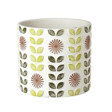 Floral Flower Pot Large