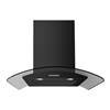 Belling 60cm Curved Glass Hood Black