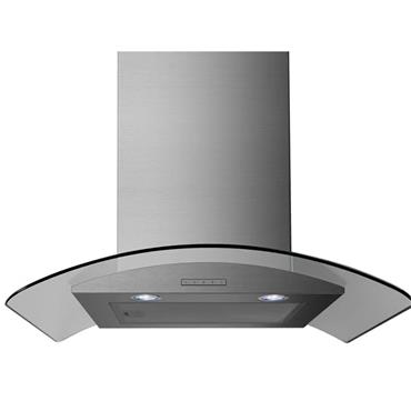 Belling 60cm Curved Glass Hood Stainless Steel