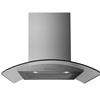 Belling 60cm Curved Glass Hood Stainless Steel