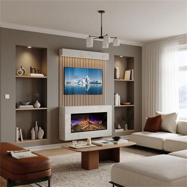 Evonic Chiswick Wall Hung Suite 1000mm With Panelling & Pelmet
