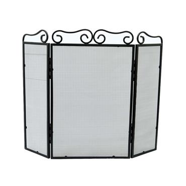 Castle Living 3 Panel Scroll Firescreen 28"