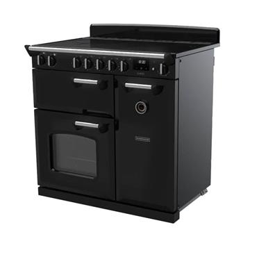 Rangemaster 90cm Classic Induction Gloss Black/chrome