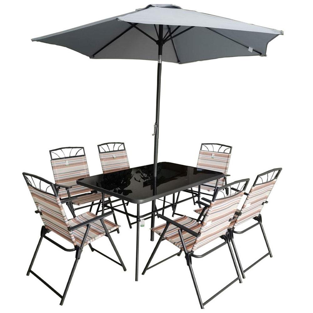 Clonea 6 Seater Garden Furniture Set Stakelums Home & Hardware Tipperary Ireland