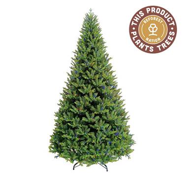 Majestic Fir Premium Christmas Tree With 900 Colour Changing Led Lights 2.7m (9ft)