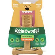 Bamboodles Cheese T-bone Chew 6"
