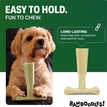 Bamboodles T-bone Chew Cheese 7"