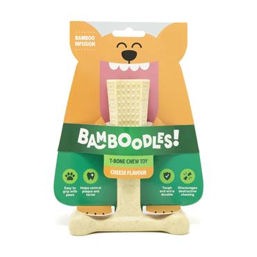 Bamboodles T-bone Chew Cheese 7"