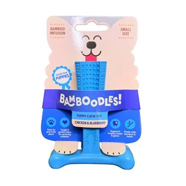 Bamboodles T-bone Puppy Chicken & Blueberry 4"