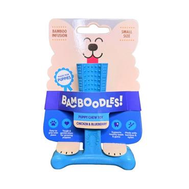 Bamboodles T-bone Puppy Chicken & Blueberry 6"