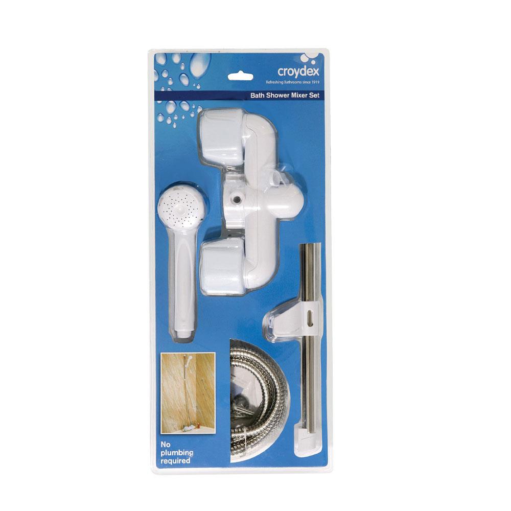 Croydex Bath Shower Mixer Conversion Set Stakelums Home & Hardware