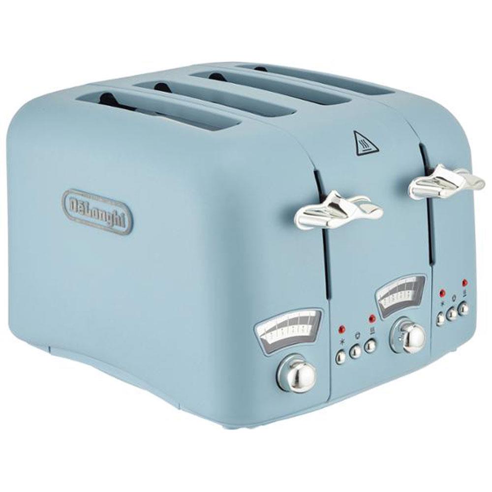 Delonghi Argento Flora 4 Slice Toaster Blue Stakelums Home & Hardware