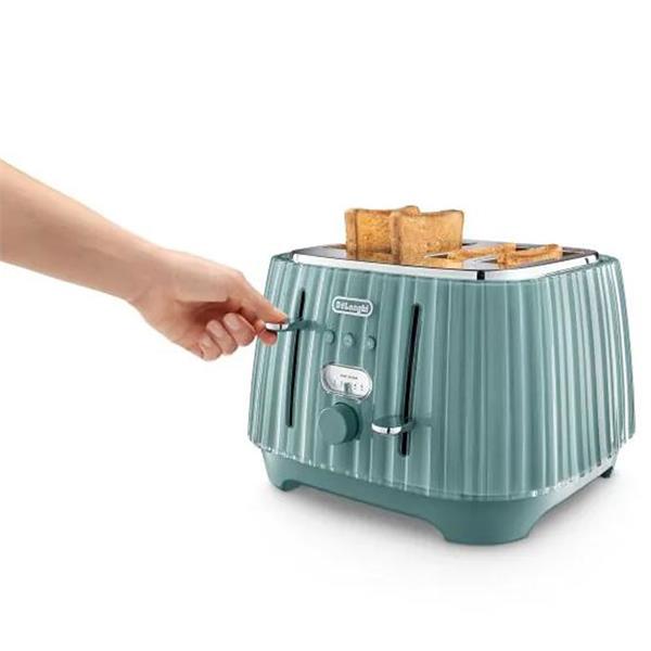 Delonghi Ballerina Toaster 4 Slice Green Stakelums Home & Hardware
