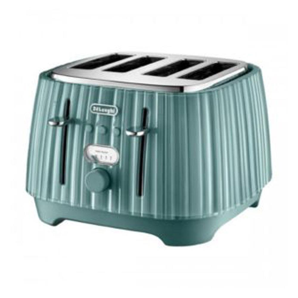 Delonghi Ballerina Toaster 4 Slice Green Stakelums Home & Hardware Tipperary Ireland