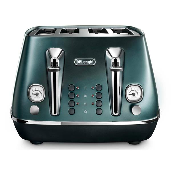 Delonghi Distinta Flair 4 Slice Toaster Matt Metallic Green Stakelums Home & Hardware