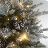 Signatute Collection Frosted Icelandic Fir Tree 600 Colour Changing Leds 7.5ft