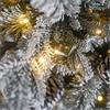 Signatute Collection Frosted Icelandic Fir Tree 600 Colour Changing Leds 7.5ft