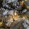 Signature Collection Frosted Icelandic Fir Tree  8.5ft with 800 Color Changing Led Lights