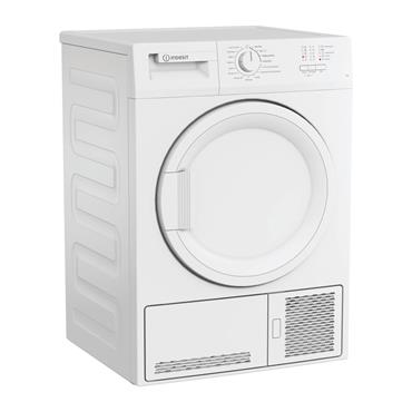Indesit 8kg Condenser Dryer White