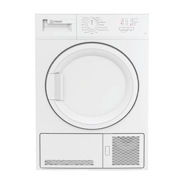 Indesit 8kg Condenser Dryer White