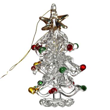 Hanging Glass Christmas Tree Baubles 5cm