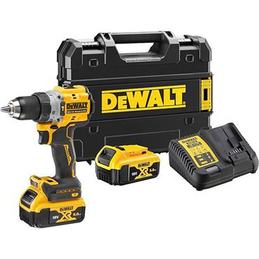 Dewalt Combi Drill 2x5ah & Charger 18v