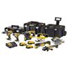 Dewalt 18v Xr Compact Brushless 7 Piece Kit 18v 3 X 5.0ah Li-ion