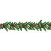 Premier Champagne Glitter Berry Garland With Cones 1.8m