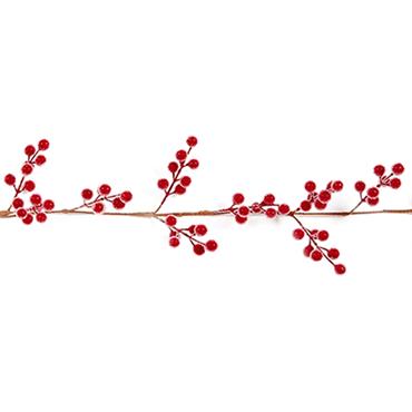 Premier Frosted Berry Garland 1.8m